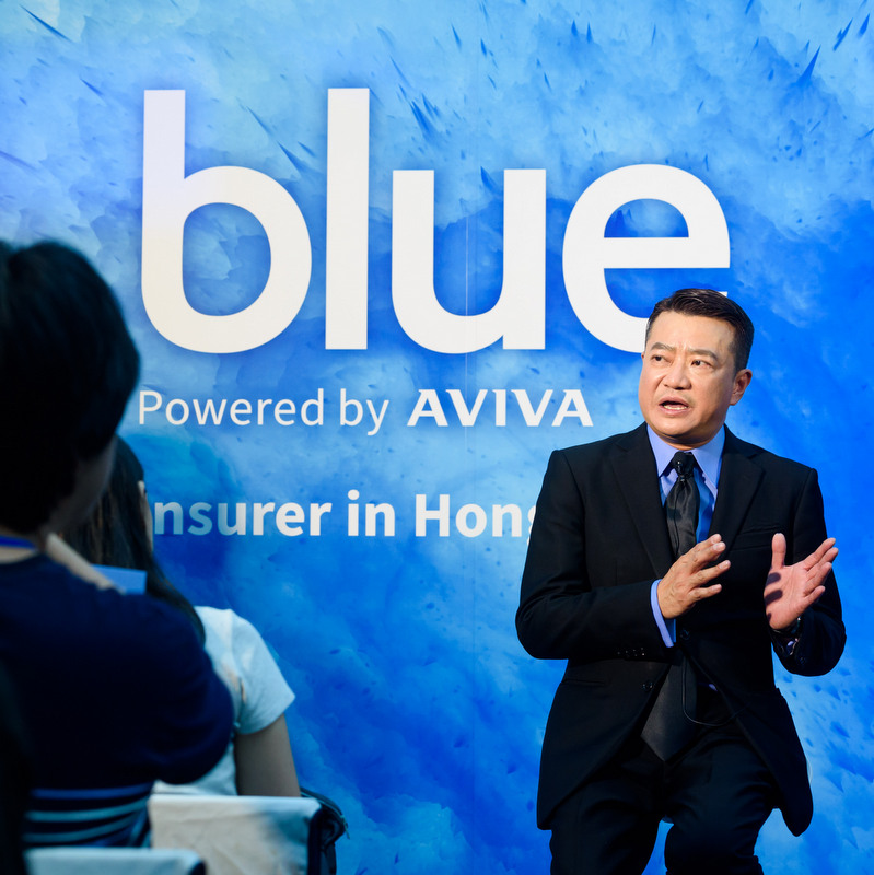 Launching the first digital insurer BLUE in Hong Kong